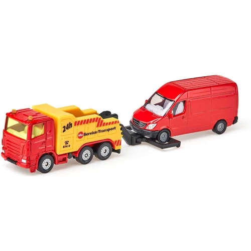 Laweta + van model metalowy SIKU S1667